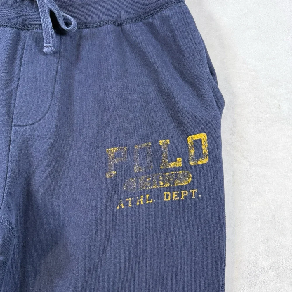 Polo Ralph Lauren Men's Big & Tall Navy POLO Athl. Dept. Core Fleece Sweatpants